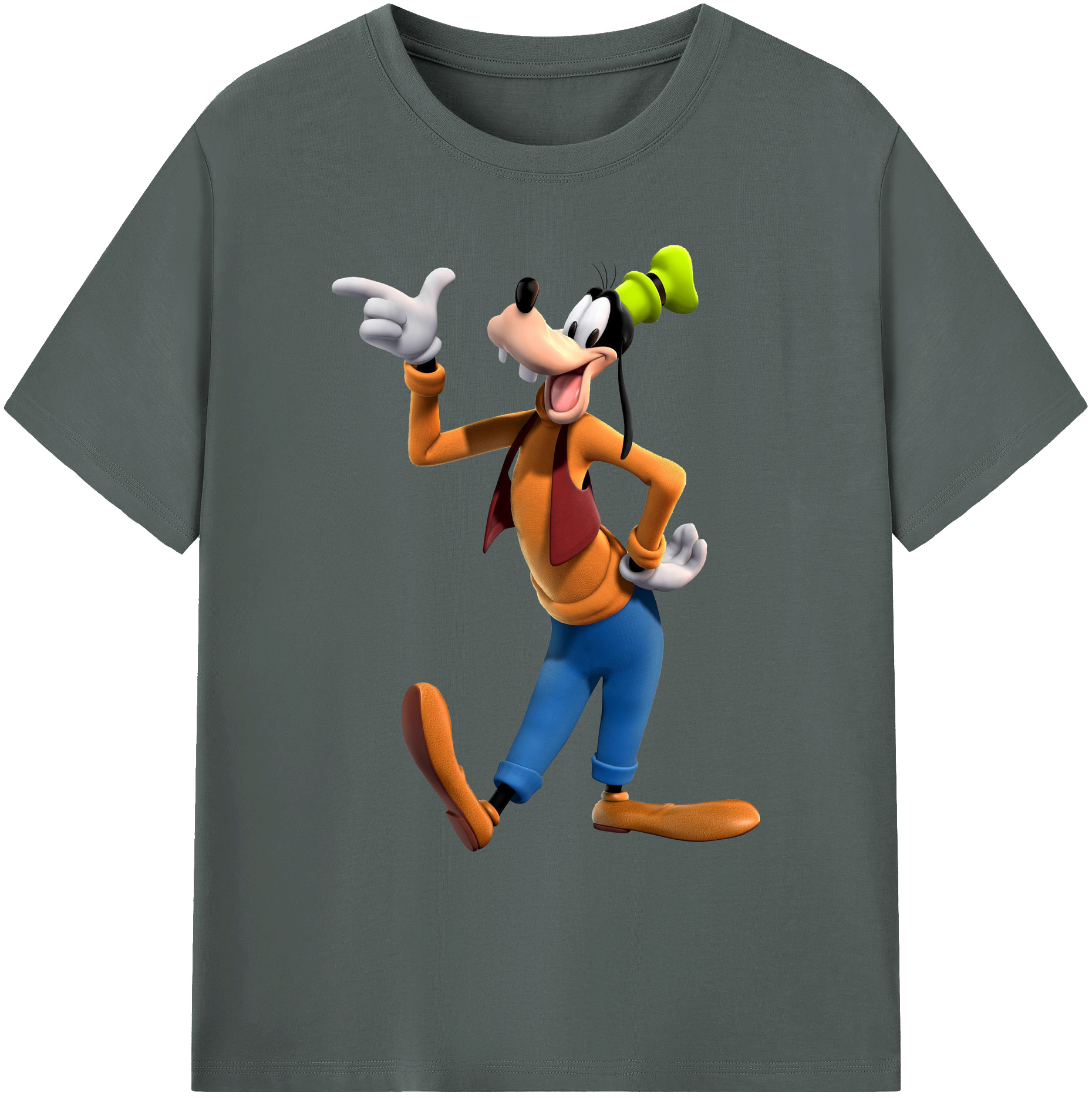 ミッキーマウス Mickey Mouse 綿100％ メンズ半袖Tシャツ｜肌触りやわらか＆通気性